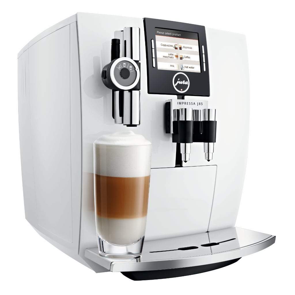 Modig Dental skille sig ud Jura Impressa J85 fuldautomatisk One Touch espressomaskine udgår –  CoffeeTime.dk