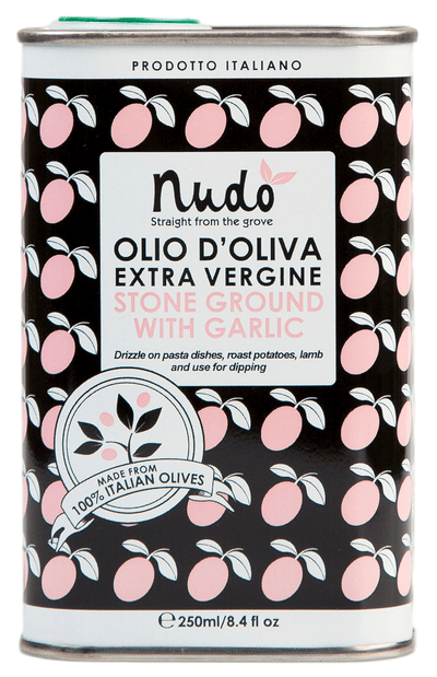 Nudo Ekstra Jomfru-Olivenolie, Hvidløg er udgået