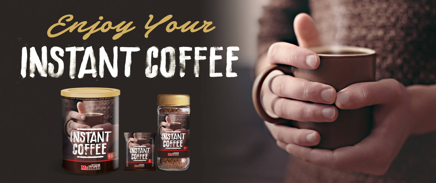 Instant kaffe fra Italienske Caffè Molinari